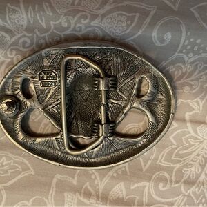 Silver Western Belt Buckle